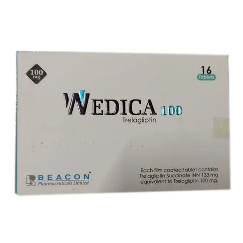 Wedica 100 mg ( Trelagliptin INN 100 mg)