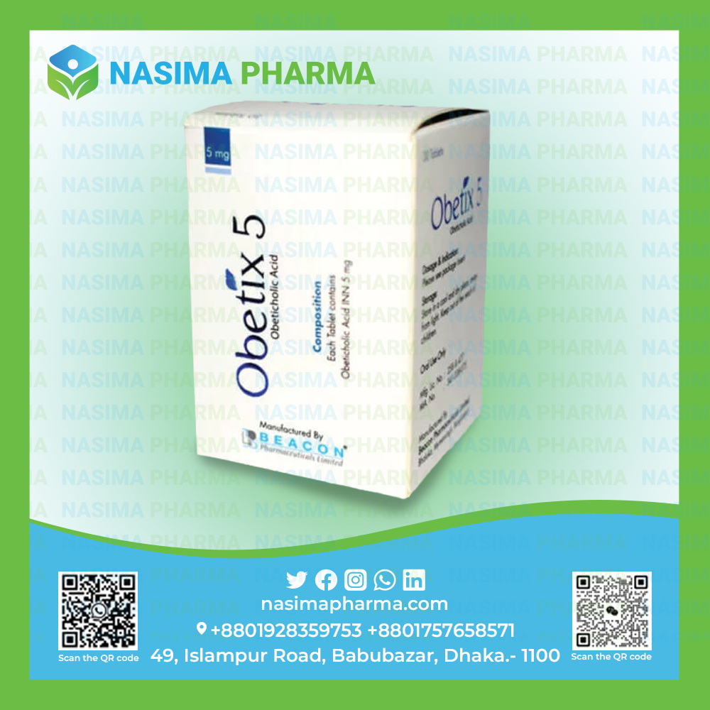 Obetix 5 mg (Obeticholic Acid)