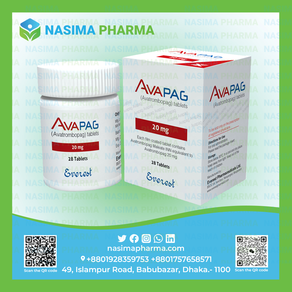 Avapag 20 mg (Avatrombopag)