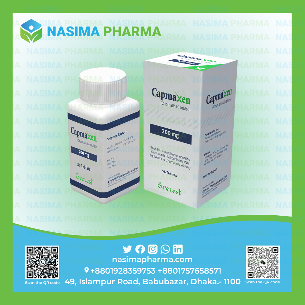 Capmaxen 200 mg (Capmatinib)