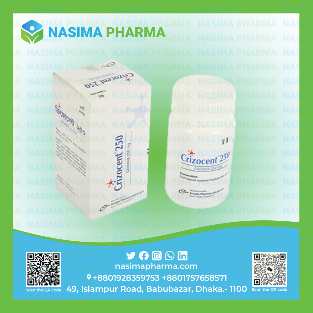Crizocent 250mg (Crizotinib)