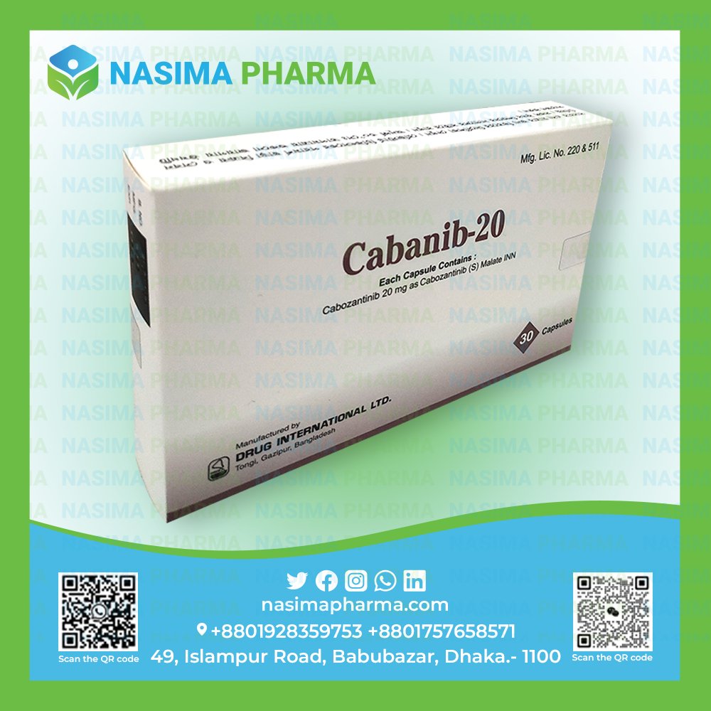 Cabanib 20mg (Cabozantinib )