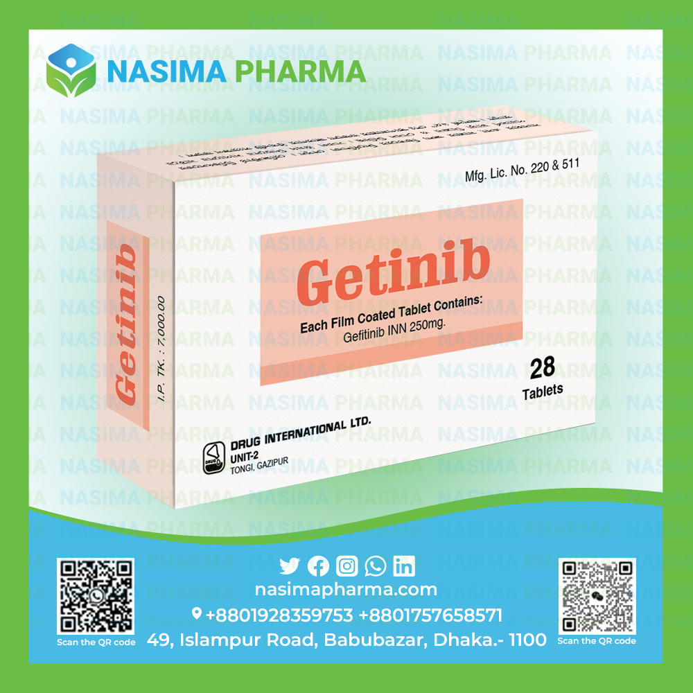 Getinib 250 mg (Gefitinib INN)