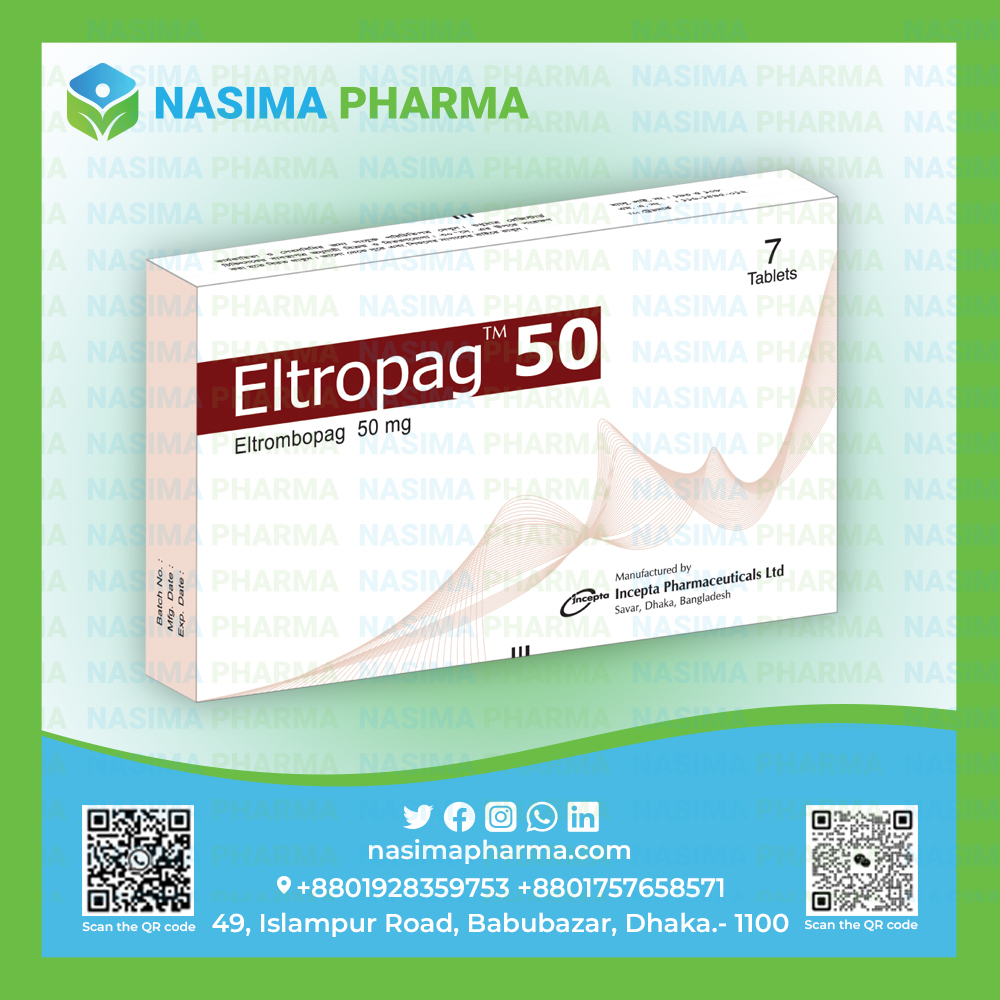 Eltropag - 50 mg (Eltrombopag)
