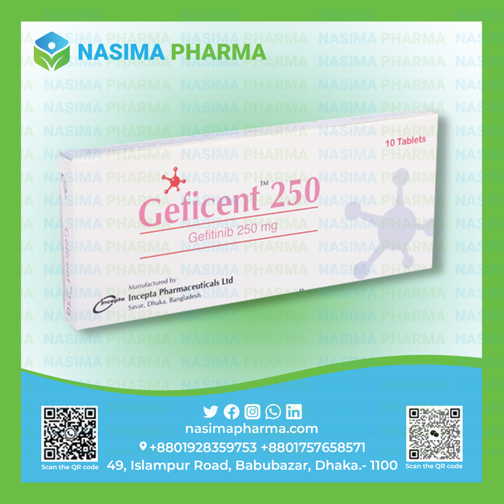 Geficent - 250 mg (Gefitinib)