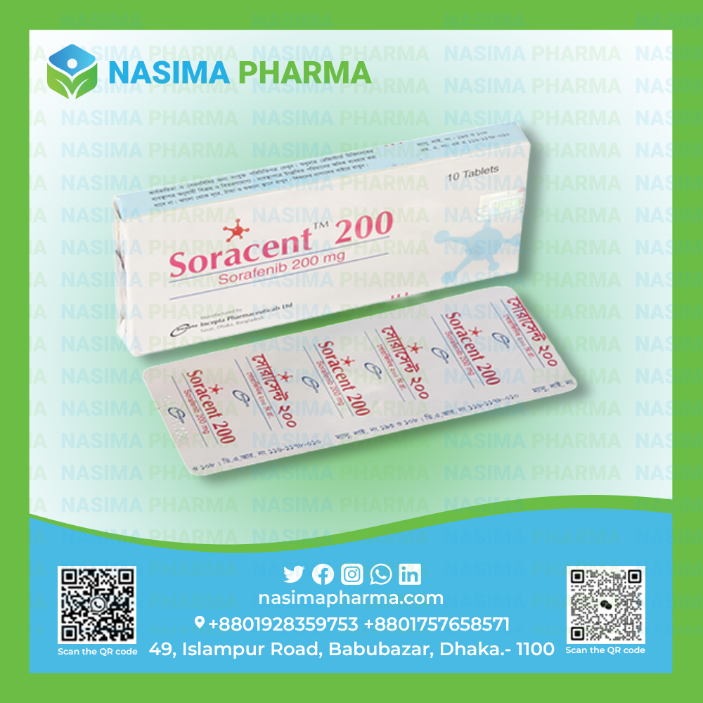 Soracent - 200 mg (Sorafenib)