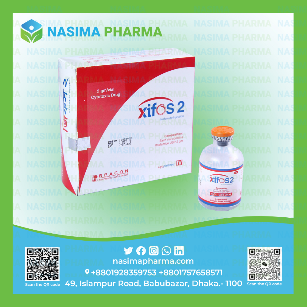 Xifos 2 mg (Ifosfamide)