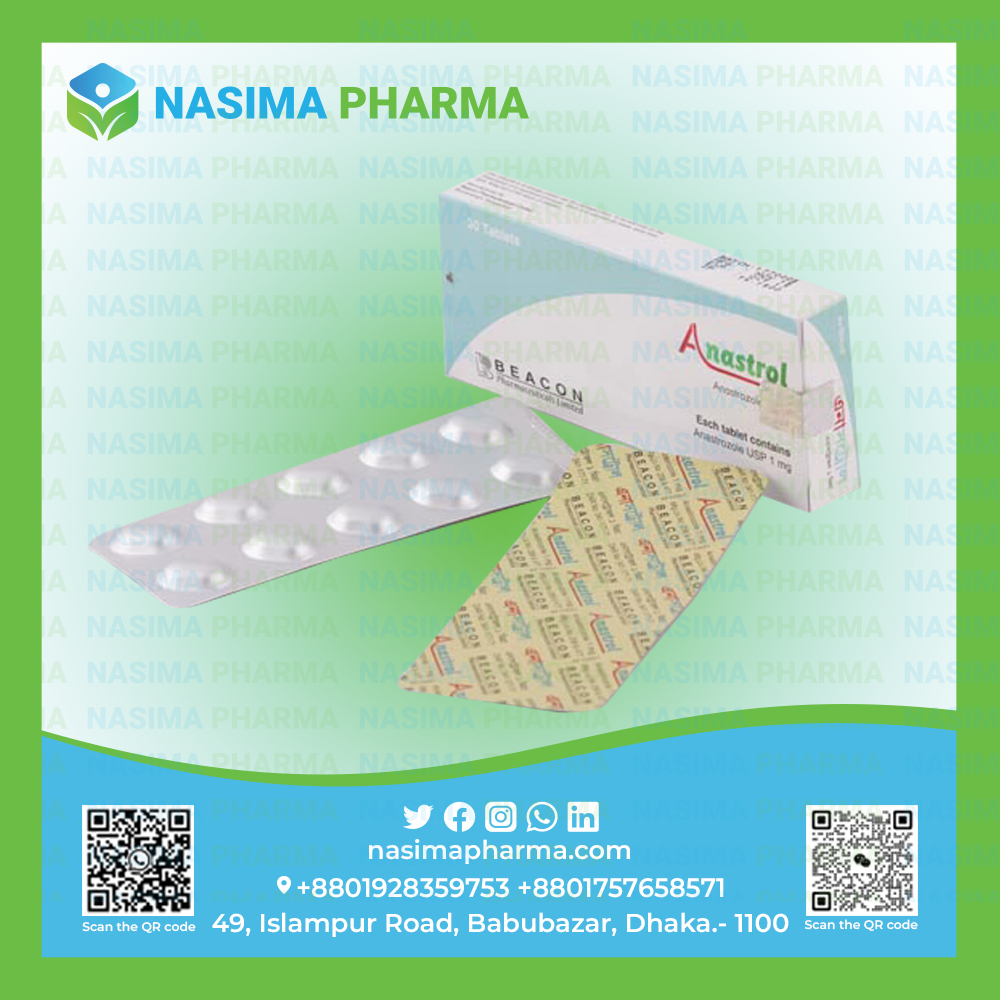 Anastrol 1 mg (Anastrozole )
