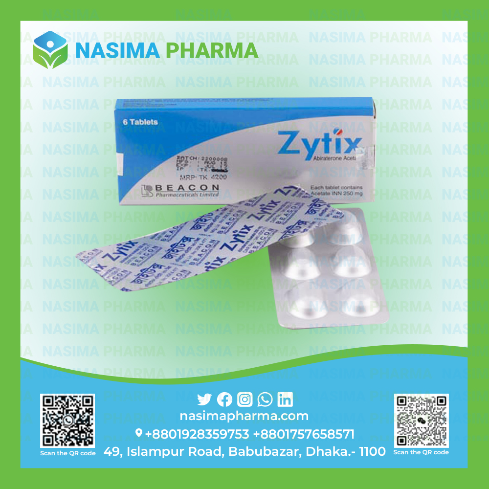 zytix 250 mg (Abiraterone )