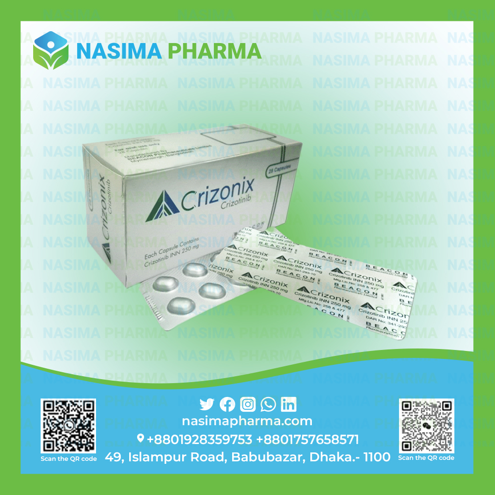 Crizonix 250 mg (Crizotinib )