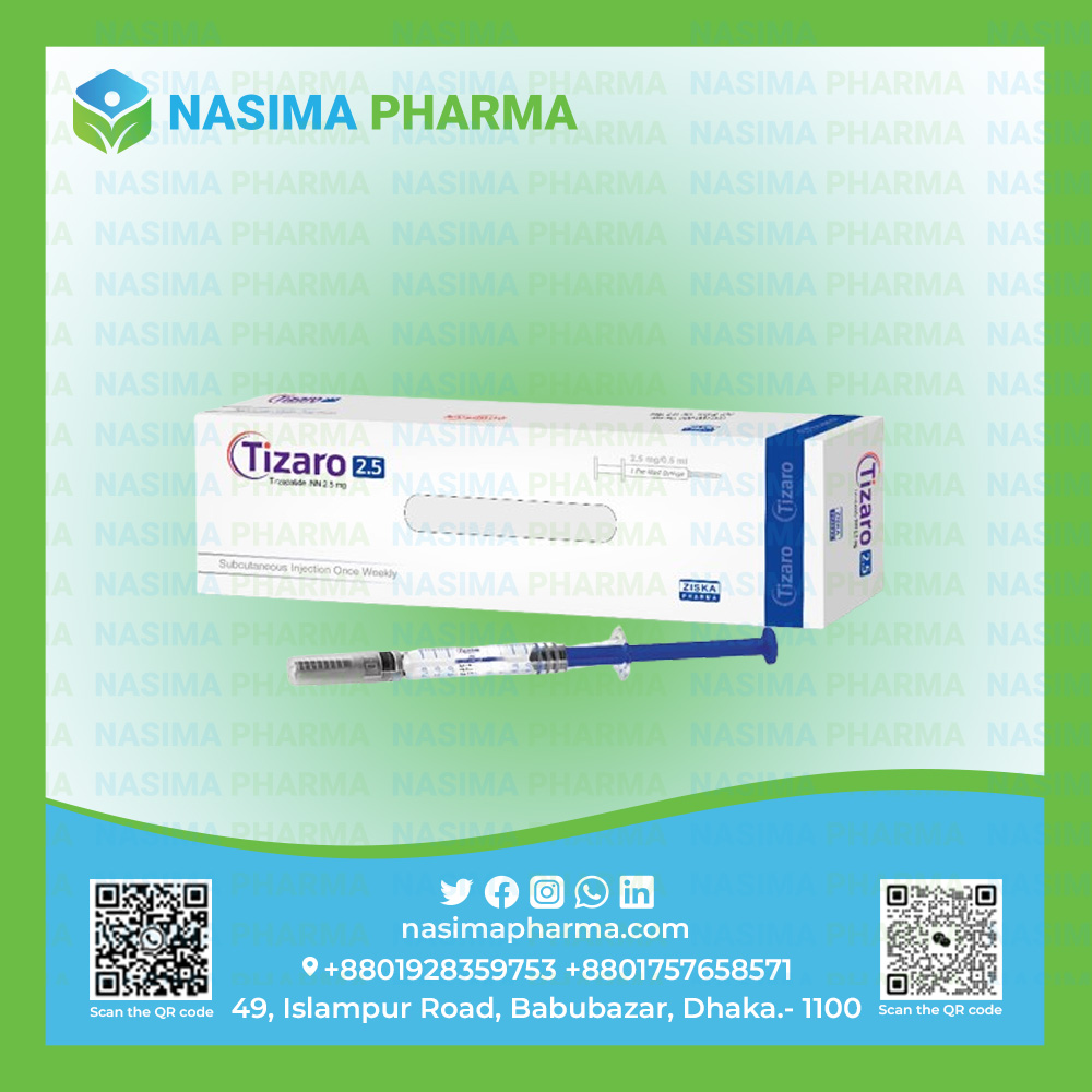 Tizaro SC Injection  (Tirzepatide 2.5 mg/0.5 ml)