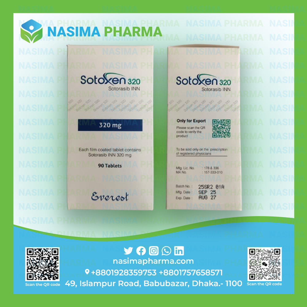 Sotoxen 320 mg (Sotorasib INN)